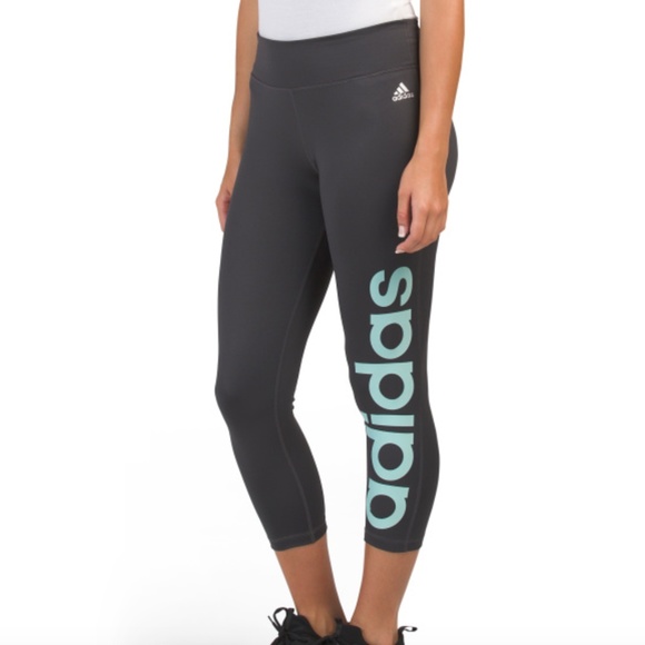 adidas Pants - Adidas || Fab-Linear Active Cropped Leggings